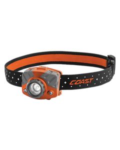 COS20620 image(0) - COAST Products FL75R 1000 Lumen Rechargable 168M Pure Beam Focusing Headlamp in Box - Color Orange
