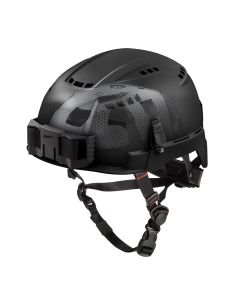 MLW48-73-1360 image(6) - Milwaukee Tool BOLT Black Vented Safety Helmet with IMPACT ARMOR Liner (USA) - Type 2, Class C