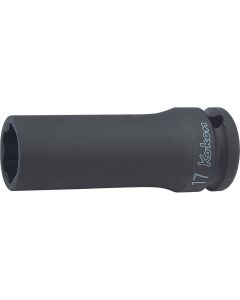 KKN14306M-13 image(0) - Ko-ken USA 14306M-13 1/2 Sq. Dr. Socket 13mm 12 point Length 80mm Thin walled