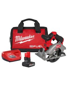 MLW2521-21HO image(0) - Milwaukee Tool M12 FUEL 5-3/8 Inch Circular Saw Kit