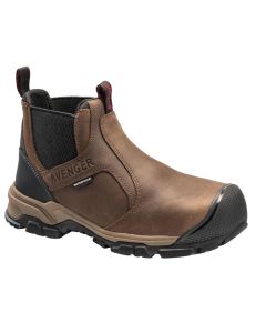 FSIA7340-11M image(0) - Avenger Work Boots Ripsaw - Men's Mid-Top Slip-On Boots - Aluminum Toe - IC|EH|SR|PR - Brown/Black - Size: 11 - D - (Regular)