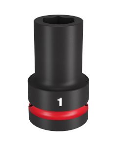 Milwaukee Tool SHOCKWAVE Impact Duty  1"Drive 1" Deep 6 Point Socket