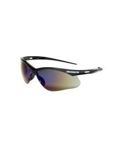 Jackson Safety Jackson Safety - Safety Glasses - SG Series - Blue Mirror Lens - Black Frame - Hardcoat Anti-Scratch - Outdoor