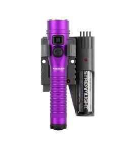 STL74445 image(0) - Streamlight 1200 Lumen Strion 2020 Flashlight - 120V/100VAC/12V DC PiggyBack - Purple