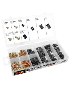 WLMW5285 image(0) - Wilmar Corp. / Performance Tool 170 pc. U-Clip Fastener Assortment