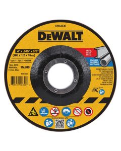 DWTDWA4530 image(0) - DEWALT T27 Metal Cut-Off Wheel, 4-Inch X .045-Inch X 5/8-Inch