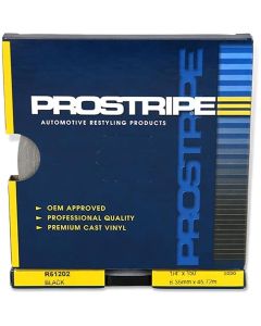 Prostripe-Stripes R32002 Single Color Multiple Striping Tape, 40 ft x 5/16 in, Black