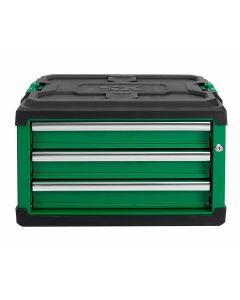 SKTSK03102 image(3) - S K Hand Tools Modular Stackable Storage Tool Box, 3-Drawer Steel Box