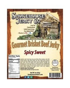 THS610079-545250 image(0) - Tender Heifer Snack Co. Spicy Sweet Brisket Beef Jerky - 3 oz
