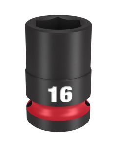 Milwaukee Tool SHOCKWAVE Impact Duty  1/2"Drive 16MM Standard 6 Point Socket