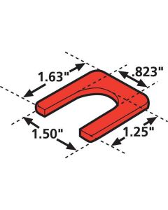 Specialty Products Company PREVOST CASTER SHIMS 1/32" (6)