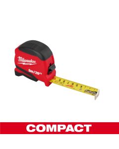 Milwaukee Tool 8 Meter /26 Foot Compact Tape Measure