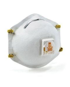 MMM54343 image(1) - 3M 54343 Molded Cup Particulate Respirator, Standard, N95 Filter Class, NIOSH Approved (Y/N): Yes