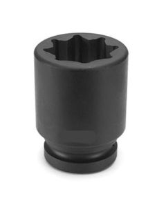 GRE4532SD image(0) - Grey Pneumatic 1" Drive x 1" Deep - 8 Point Socket