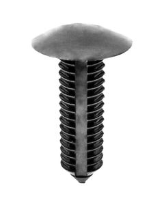 AVC18301 image(0) - AUVECO 18301 Single Head Type 1 Bumper Fascia Retainer, 3/4 in Dia Bottom Head x 11/32 in Dia Stem, Nylon, Black