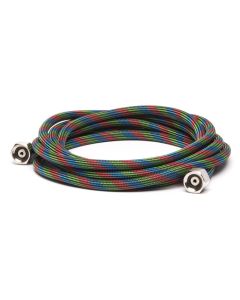 IWABT050 image(0) - Iwata 10-ft Braided Nylon Air Hose with Two 1/4-inch Fittings