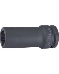 KKN14401A-15-16 image(0) - Ko-ken USA 14401A-15/16 1/2 Sq. Dr. Socket 15/16 6 point Length 38mm Thin walled