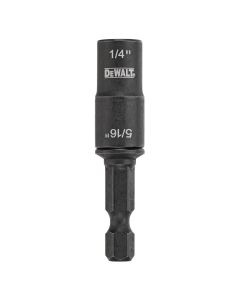DWTDWADEND14516 image(0) - DEWALT 1/4" + 5/16" Double-Ended/Detachable Nut Driver