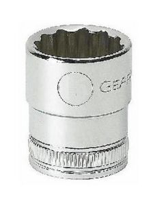 KDT80598 image(0) - GearWrench 3/8 Inch Drive 12 Point Standard Metric Socket 22mm