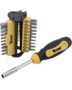TIT32972 image(1) - TITAN 31-PC BIT DRIVER SET