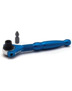 TIT11314 image(0) - TITAN 1/4 inch  Drive  Swivel Head Micro Ratchet