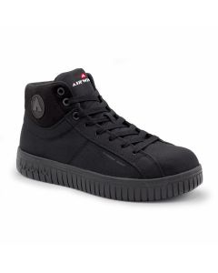 FSIAW6200-10.5W image(0) - AIRWALK DEUCE Mid - Men's Mid Top Shoe - CT|EH|SR - Black/Black - Size: 10.5 - E - (Wide)