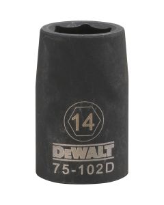 DEWALT Dwmt 6Pt 1/2In Dr Im Skt 14 Mm
