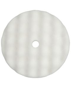 WZP11310 image(0) - Wizards Products The Aggressor 11310 Cutting Pad, 8 in Overall Dia, Hook and Loop, White