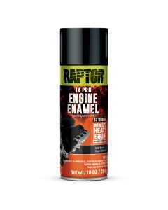 UPO4923 image(0) - U Pol Products RAPTOR Engine Enamel Satin Black 10oz
