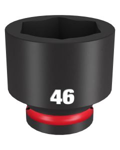 Milwaukee Tool SHOCKWAVE Impact Duty  3/4"Drive 46MM Standard 6 Point Socket