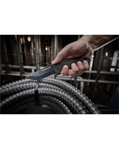 Milwaukee Tool 3.5&rdquo; HARDLINE Smooth Blade Pocket Knife