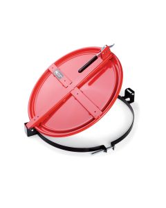 NPGDRM659-RD image(2) - New Pig Latching Drum Lid for 55 Gallon Drum - Red