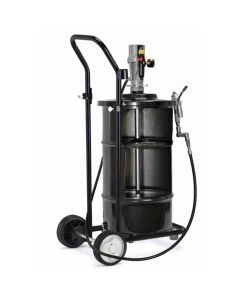 Balcrank 50:1 Panther Grease Pump, Portable 120 Inch  Dolly W36 Inch  Whip