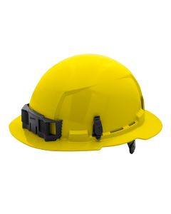 MLW48-73-1123 image(3) - Milwaukee Tool BOLT Yellow Full Brim Hard Hat w/6pt Ratcheting Suspension (USA) - Type 1, Class E