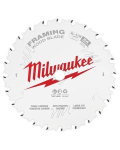 MLW48-40-0626 image(0) - Milwaukee Tool 6-1/2 Inch 24T Framing Circular Saw Blade (2 PK)