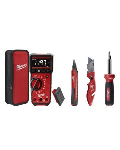 MLW2220-20 image(1) - Milwaukee Tool DIGITAL MULTIMETER ELECTRICAL COMBO KIT