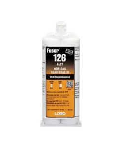 Fusor 126 Fast Non-Sag Seam Sealer, 1.7 oz Cartridge, White, Paste, 2 hr Curing