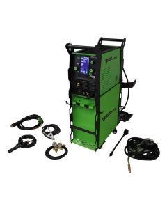Forney Industries 250 MP (Multi-Process) PRO Welder with Hornet Spool Gun Accessory Package and Dual Cylinder Cabinet Cart