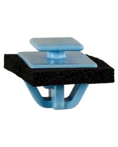 AVC22015 image(0) - AUVECO 22015 Door and Exterior Molding Clip, (10 x 12 mm Top x 14 x 20 mm Bottom) Head, Nylon, Blue