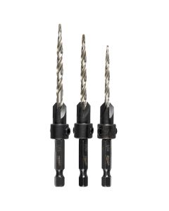 MLW48-13-5003 image(2) - Milwaukee Tool 4 Pc Countersink Drill Bit Set