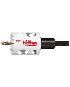 MLW49-56-9665 image(2) - Milwaukee Tool 1-1/2" HOLE DOZER Bi-Metal Hole Saw with Arbor