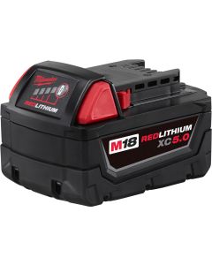 MLW48-11-1850 image(3) - Milwaukee Tool M18 REDLITHIUM XC5.0 Extended Capacity Battery Pack