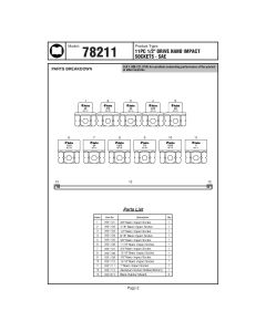 AST7821112 image(0) - Astro Pneumatic Aluminum Socket Holder (380mm)