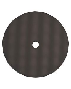 WZP11312 image(0) - Wizards Products The Finisher 11312 Buffing Pad, 8 in Overall Dia, Hook and Loop, Gray