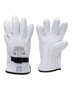OBRLP-GA-10-10 image(0) - Oberon Gloves - Rubber Electrical Glove Leather Protectors - Class 00 & Class 0 - Size: Regular - 10