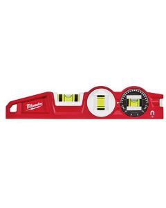 MLW48-22-5210 image(3) - Milwaukee Tool 10" Die cast Torpedo Level with 360 Degree Locking Vial