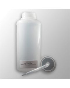 Mack Brushes 1232 Wide Mouth Wash Bottle, 32 oz, Polyethylene