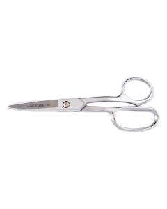 Klein Tools Shear, Curved Handle, Blunt Tip, 8-7/8-Inch