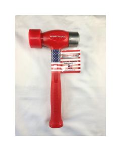 Trusty Cook Inc. 45 oz Soft-Face/Steel Face Dead Blow Hammer - - Model TC45SC - Red