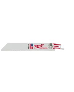 MLW48-00-5184 image(2) - Milwaukee Tool 6" 18 TPI   SAWZALL Blades (5 Pk)